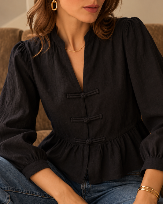 Blouse Nami Noir