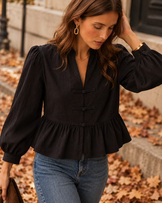 Blouse Nami Noir