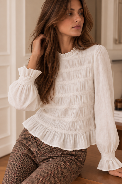 Blouse Odile Écru