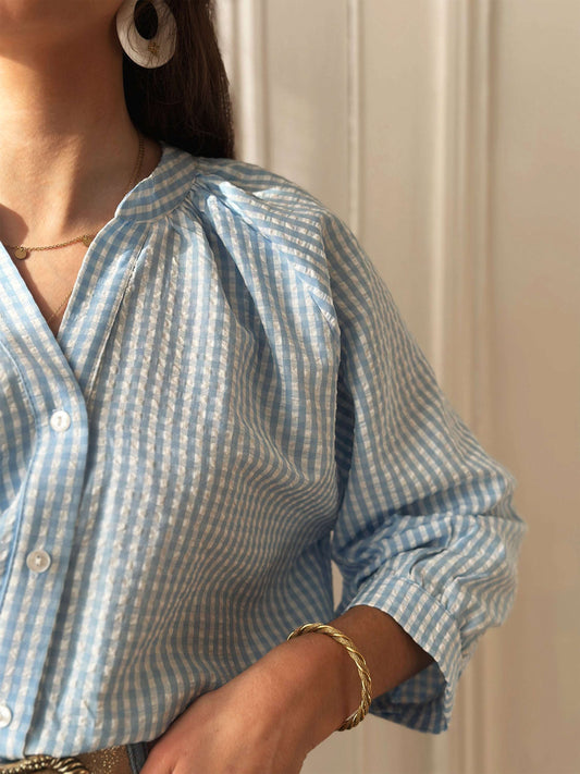 Blouse Paula Bleu
