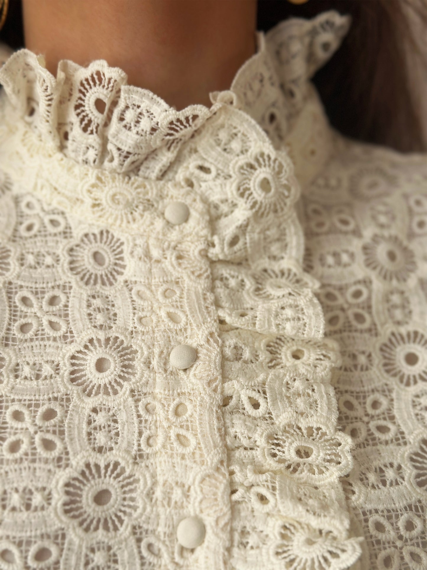 Blouse Paulette Ivoire