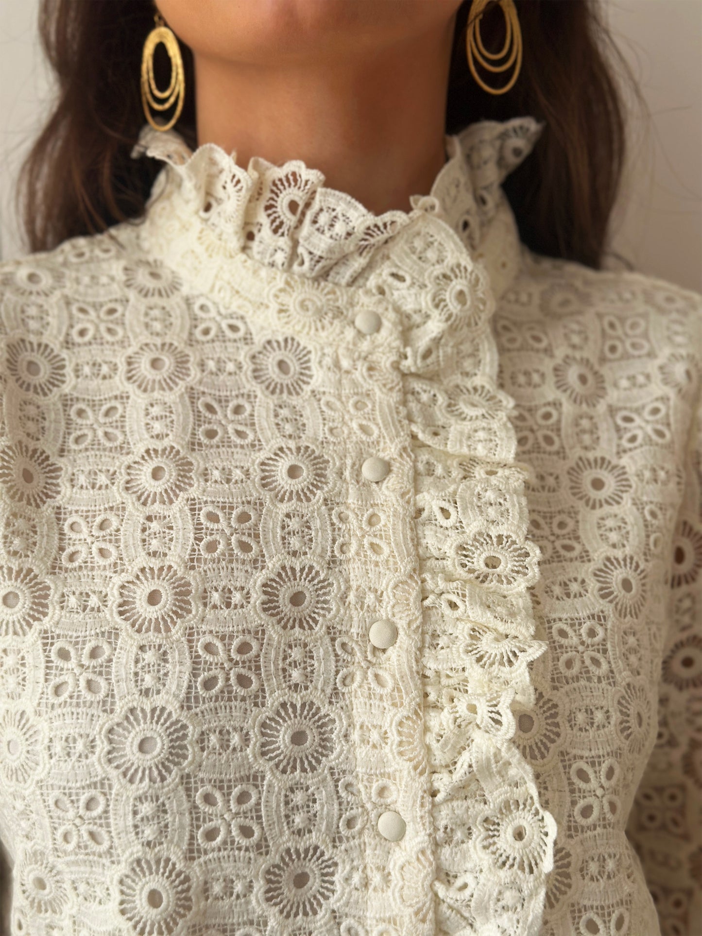 Blouse Paulette Ivoire