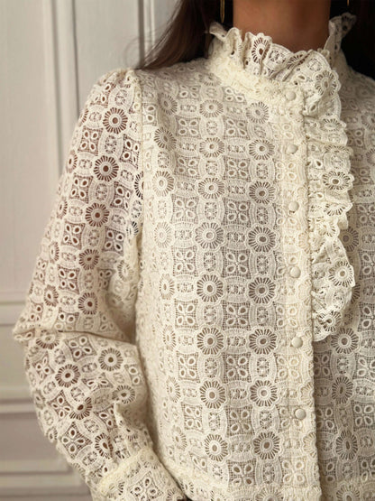 Blouse Paulette Ivoire