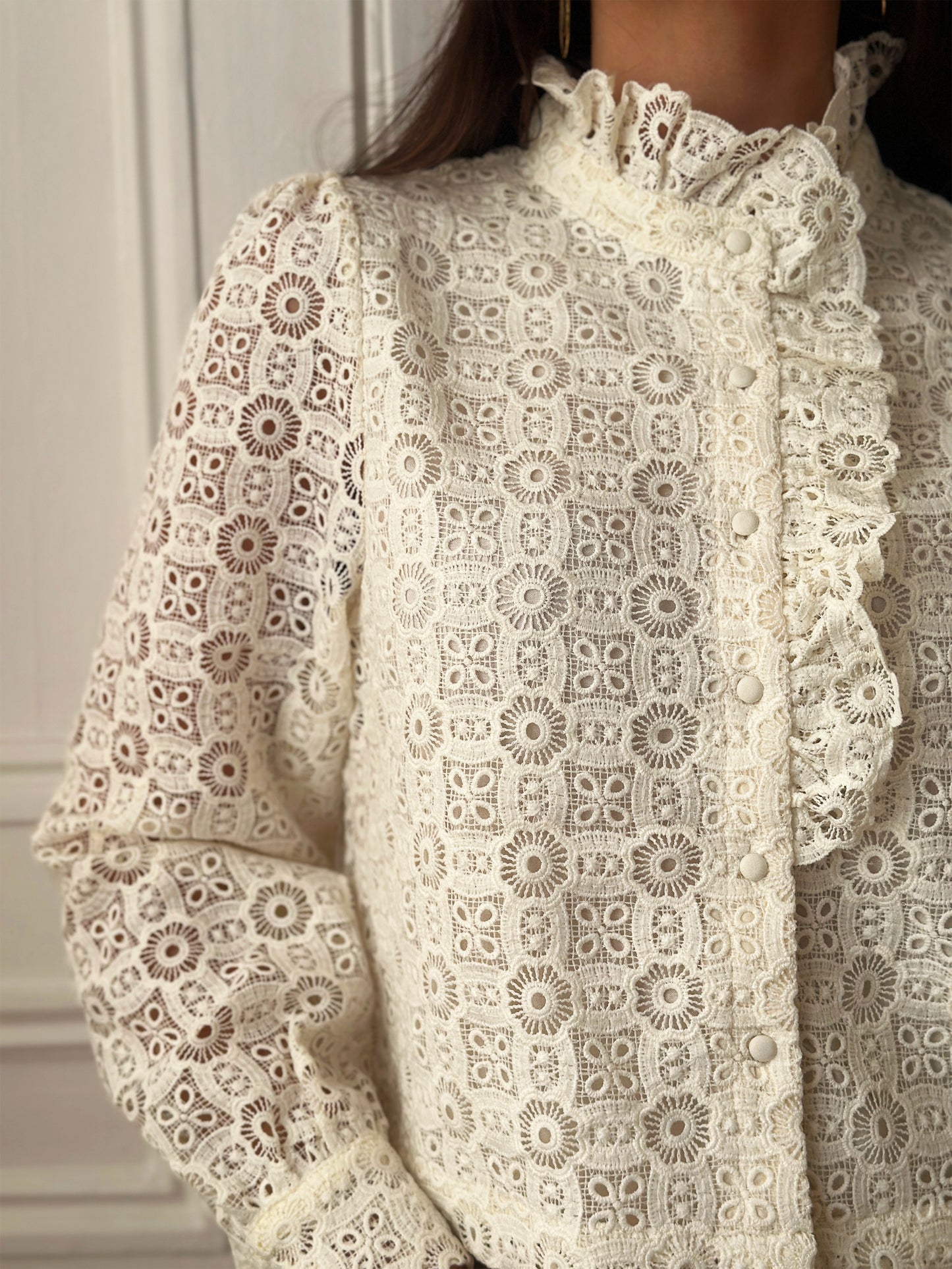 Blouse Paulette Ivoire