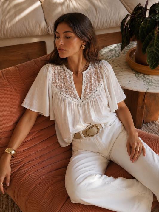Blouse Serena Écru