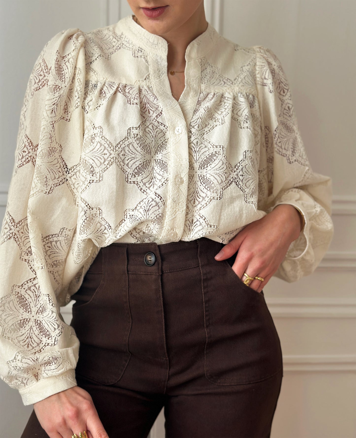 Blouse Victoria Écru