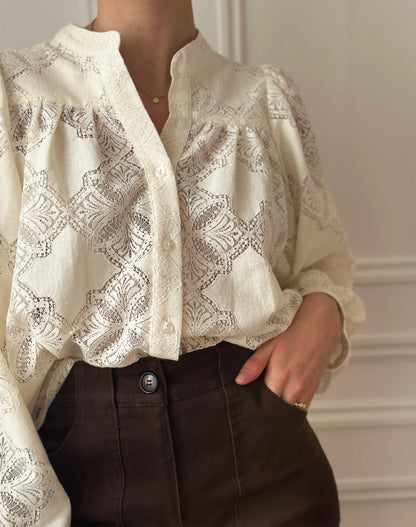 Blouse Victoria Écru