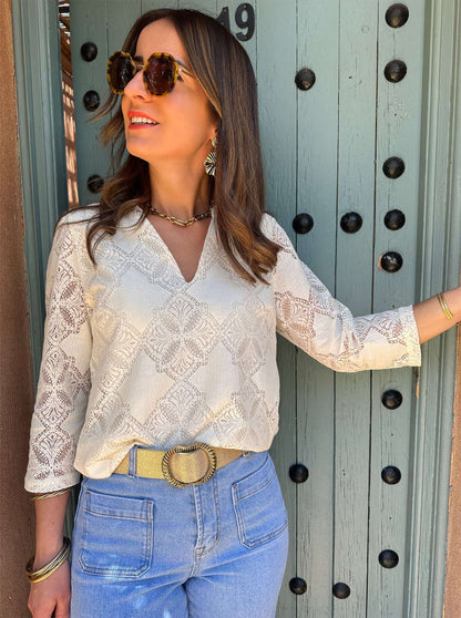 Blouse Zélia Ivoire