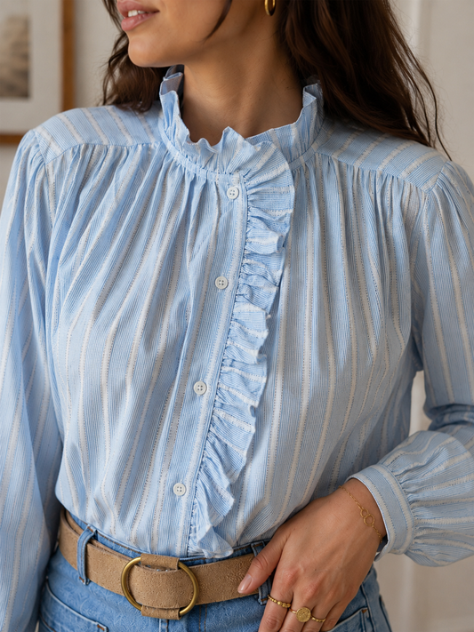 Blouse Zoélie Bleu