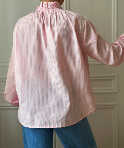 Blouse à Rayures Zoélie Rose