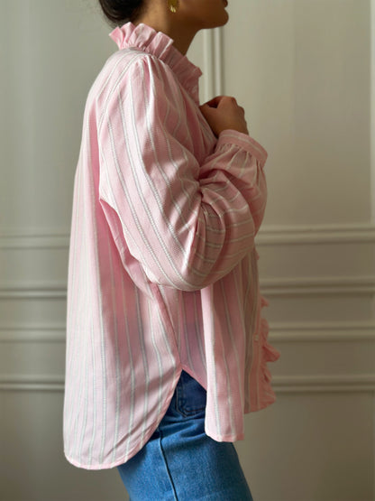 Blouse à Rayures Zoélie Rose