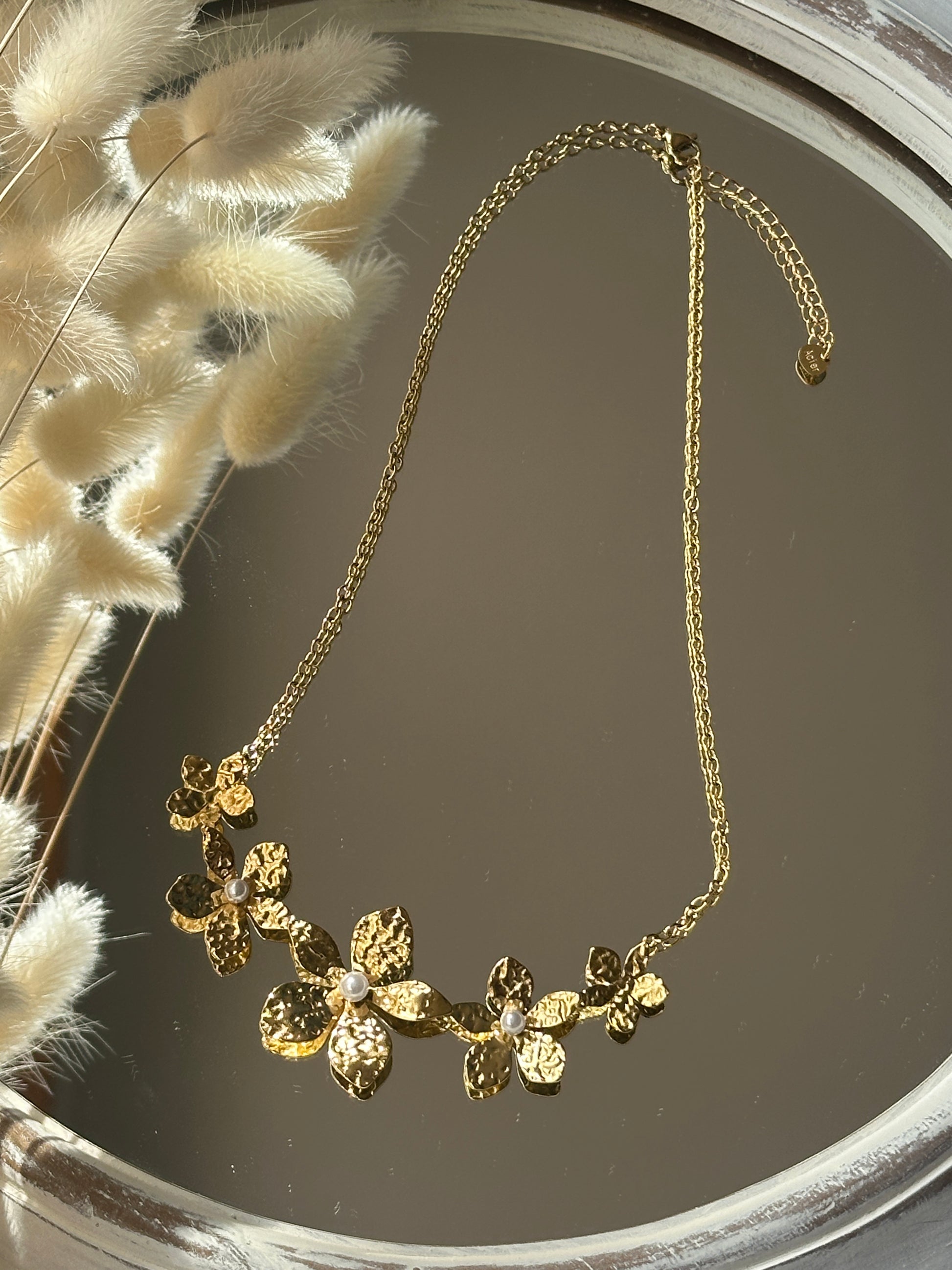 Collier fleur Alma Les Piplettes 