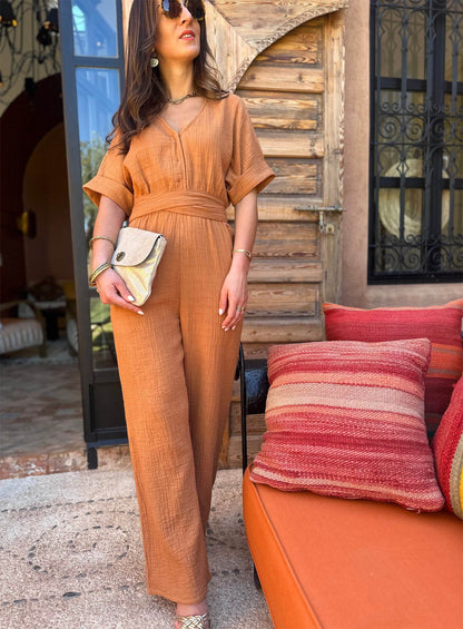 Combinaison Natalia Terracotta