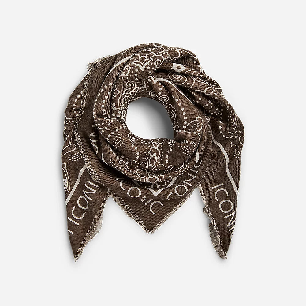 Foulard Bérénice Marron