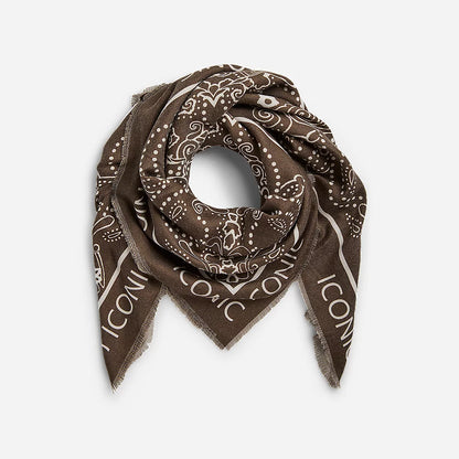 Foulard Bérénice Marron