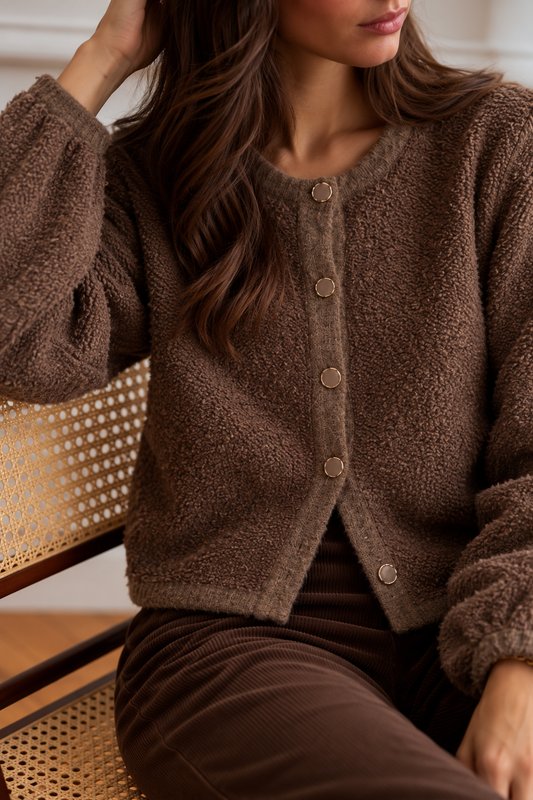 Gilet Arthur Marron