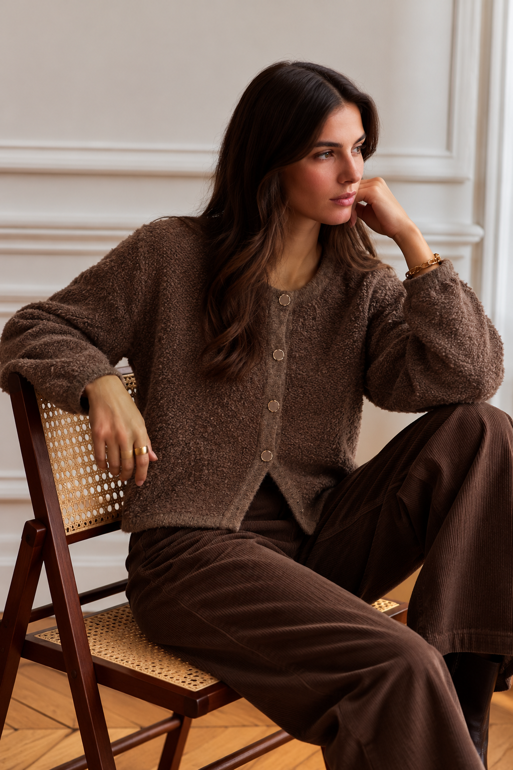 Gilet Arthur Marron