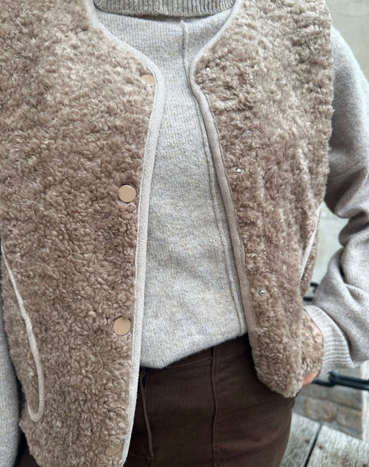 Gilet Laly Camel