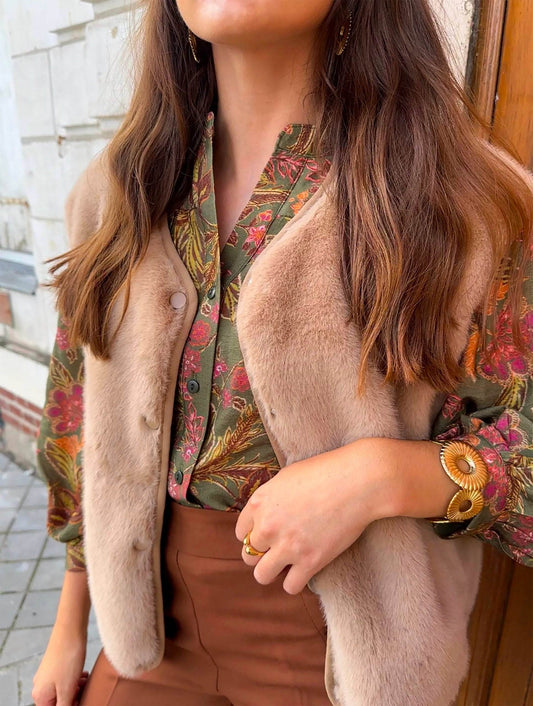 Gilet Lola Taupe
