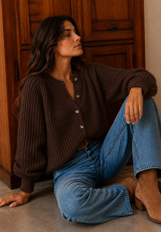 Gilet Malia Chocolat
