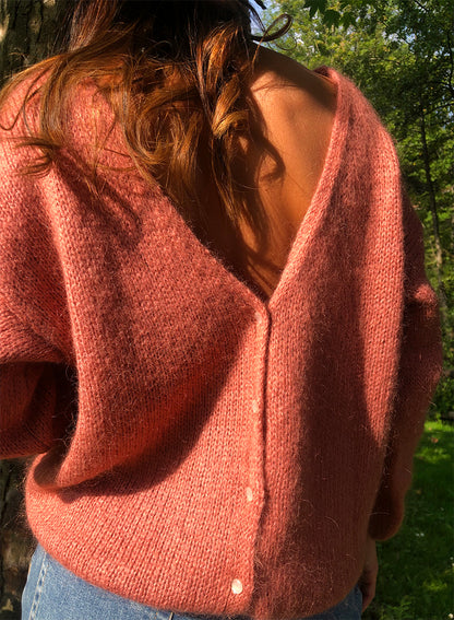 Gilet Molly Bois de Rose