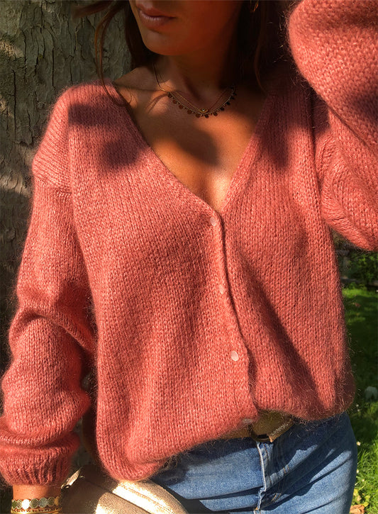 Gilet Molly Bois de Rose