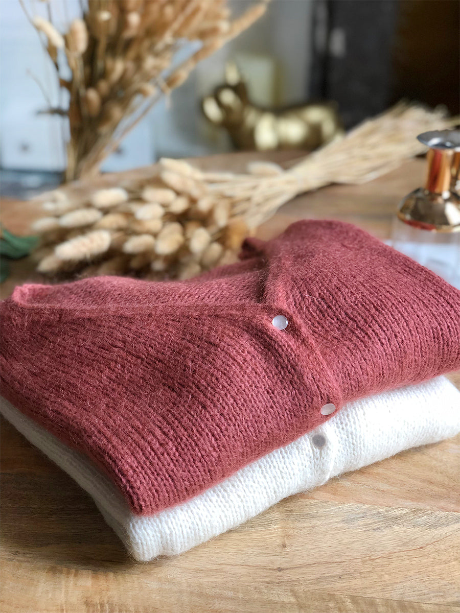 Gilet Molly Bois de Rose