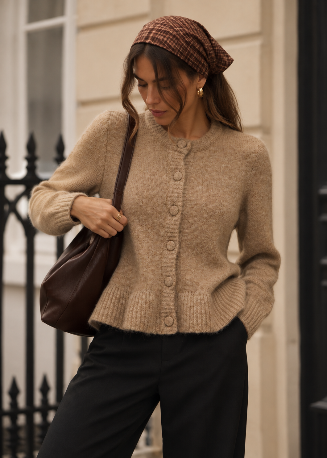 Gilet Pauline Beige Naturel