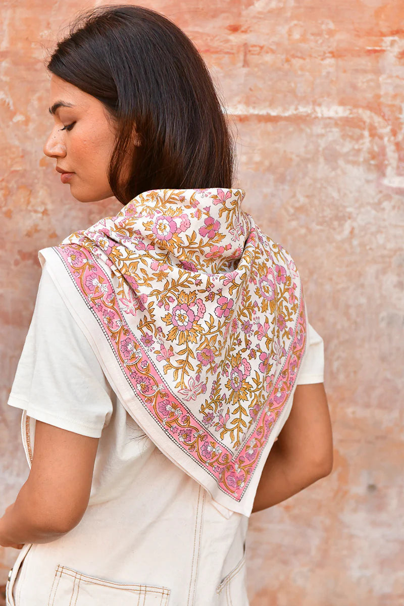 Grand Foulard Capypso Écru