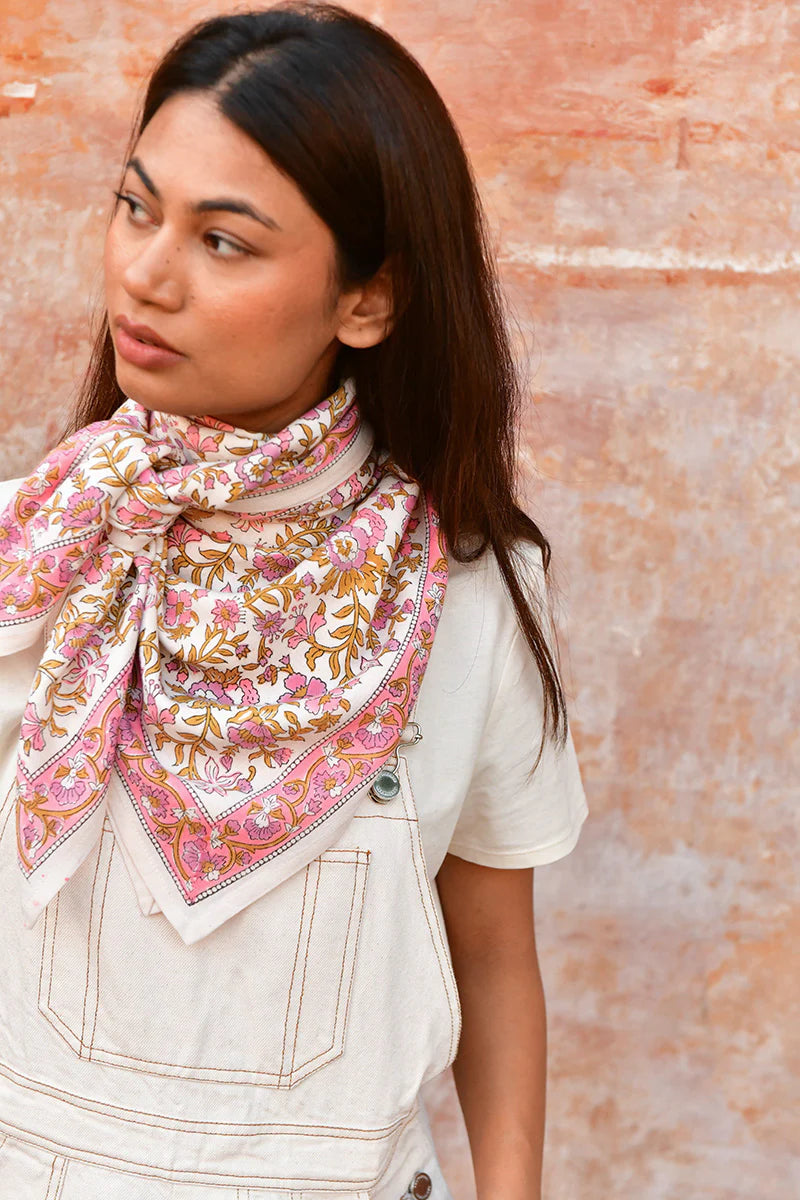 Grand Foulard Capypso Écru