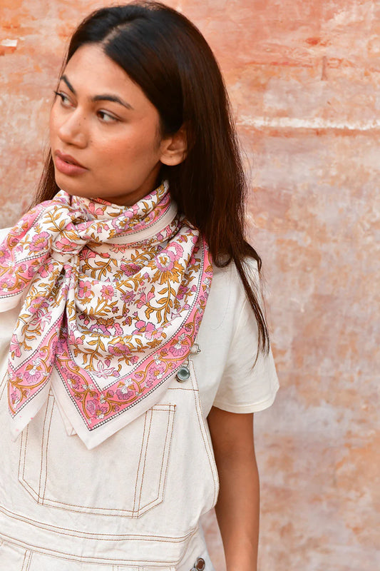 Grand Foulard Capypso Écru