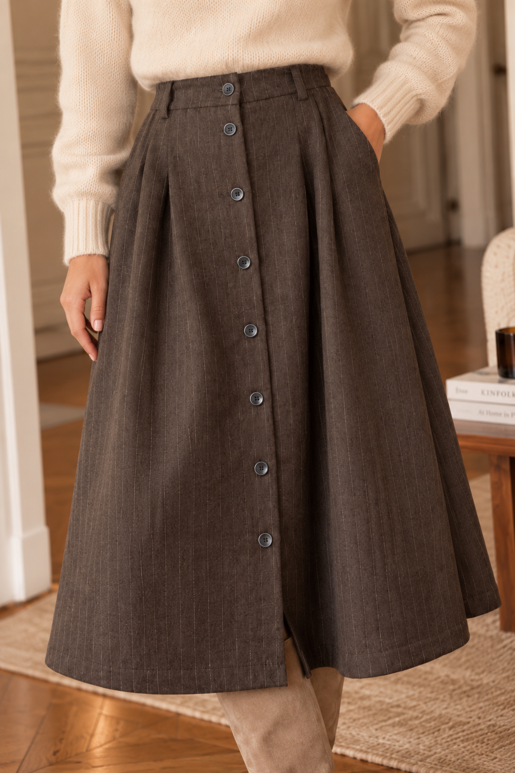 Jupe Janelle Chocolat