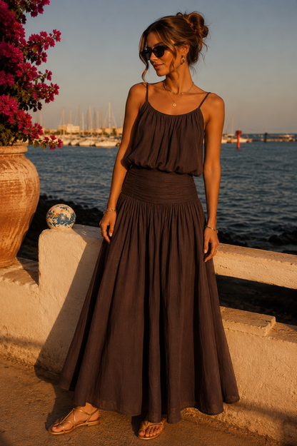Jupe Luciana Chocolat