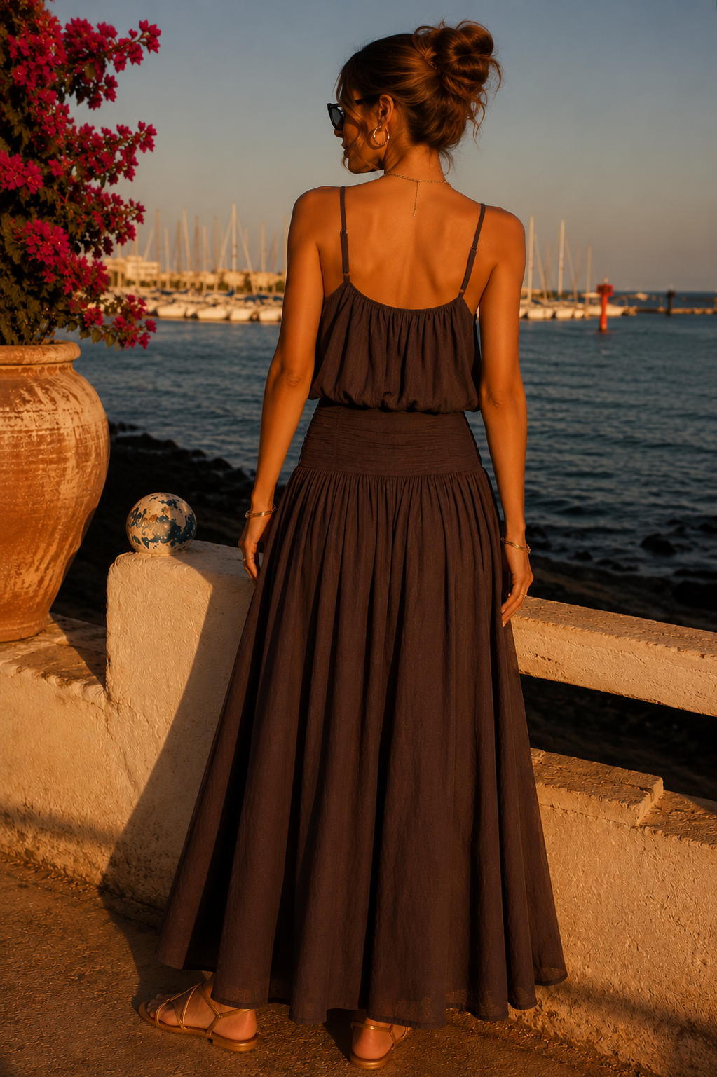 Jupe Luciana Chocolat