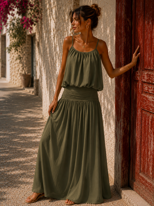 Khaki Luciana Skirt