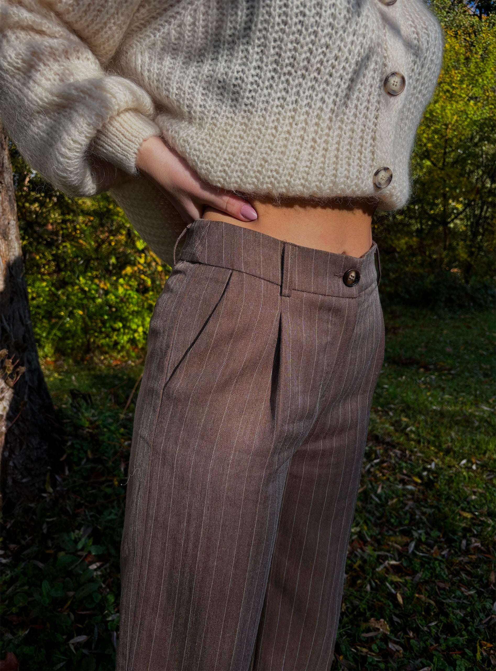 Pantalon Emilia Chocolat