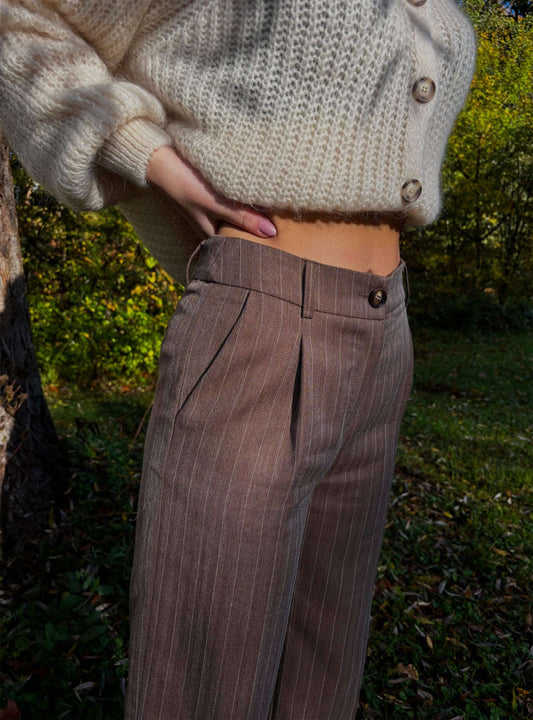 Pantalon Emilia Chocolat