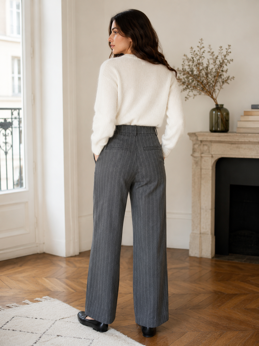 Chic Grey Trousers by Les Piplettes