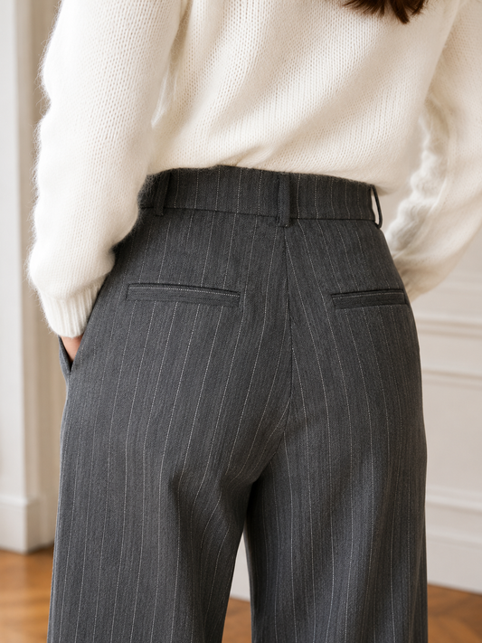 Pantalon Chic Gris Les Piplettes 