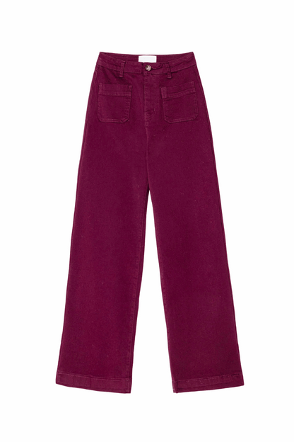 Pantalon Leia Bordeaux