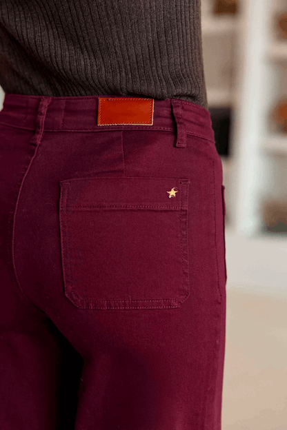 Pantalon Leia Bordeaux