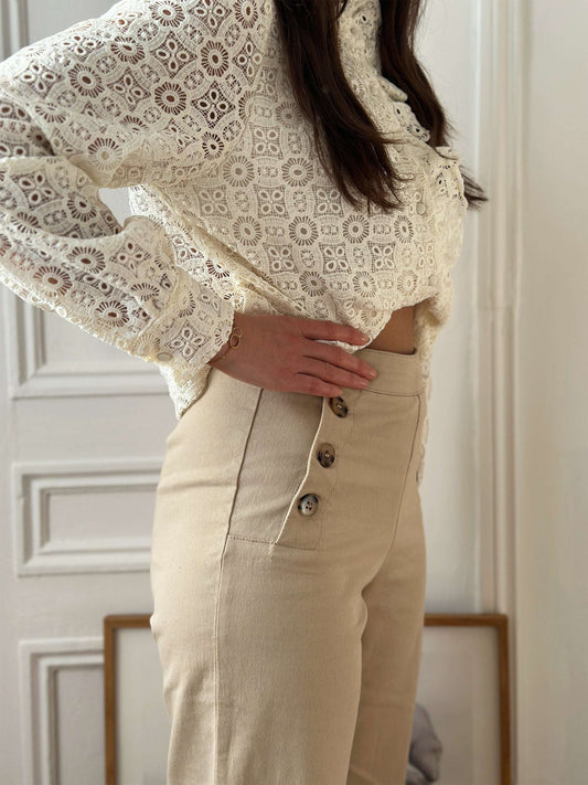 Pantalon Louis Beige