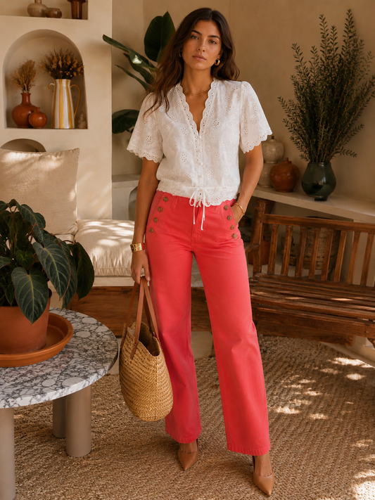 Pantalon Louis Corail