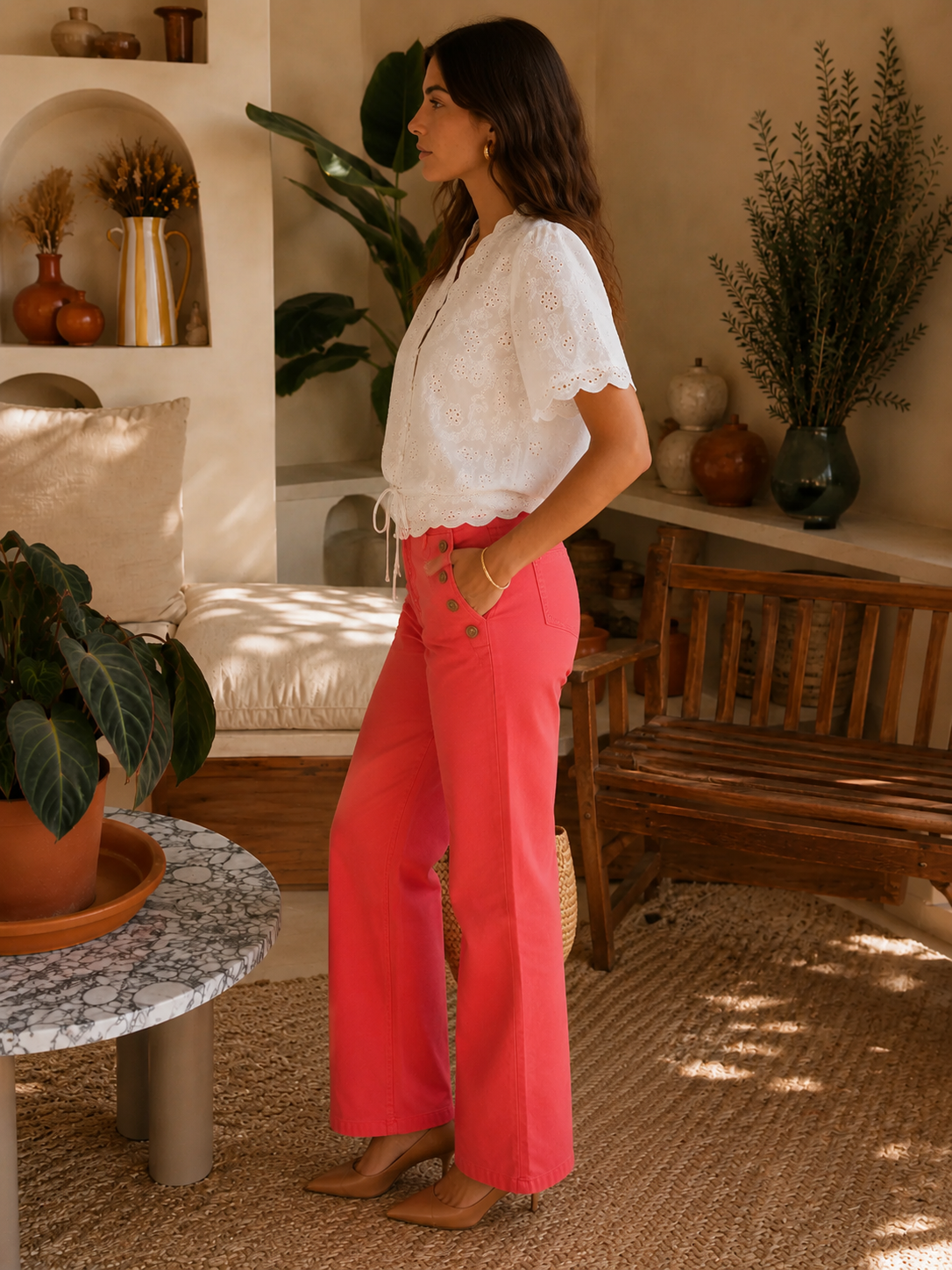 Pantalon Louis Corail