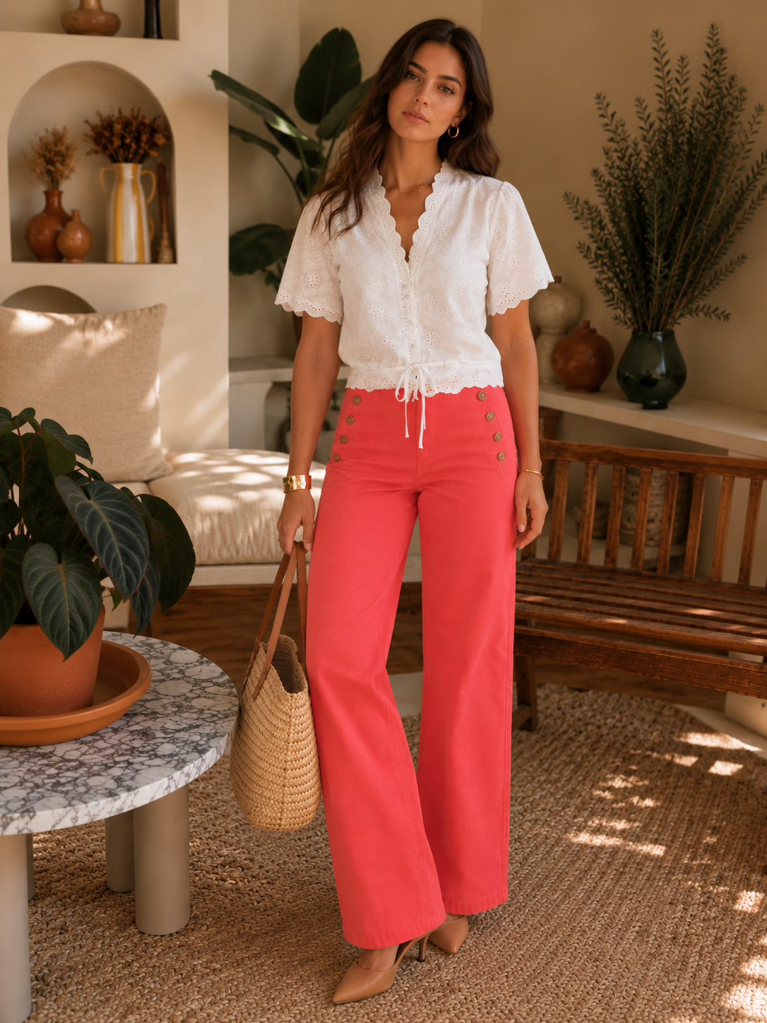 Pantalon Louis Corail