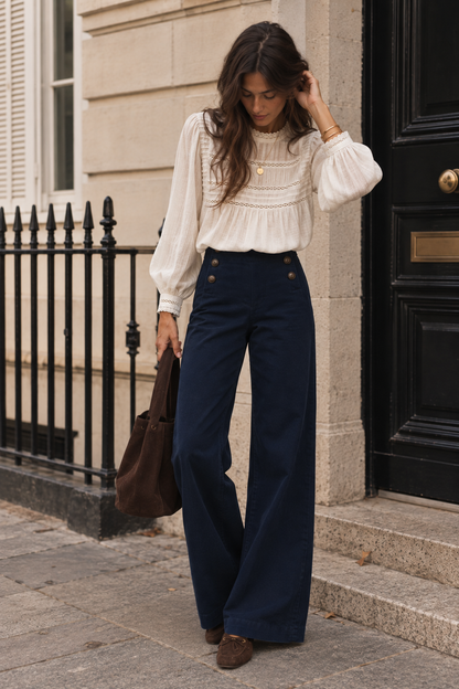 Pantalon Louis Marine
