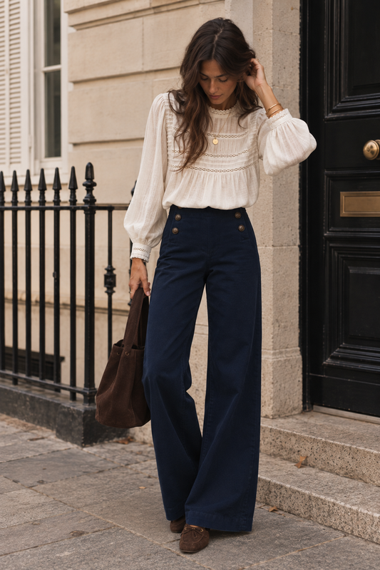 Pantalon Louis Marine