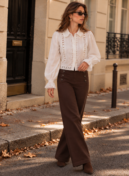 Pantalon Louis Marron