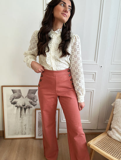 Pantalon Louis Bois de Rose