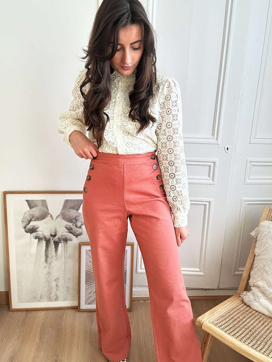 Pantalon Louis Bois de Rose